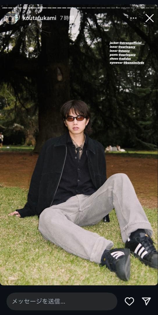 【深水光太 着用】OUR LEGACY EVENING POLO 44サイズ