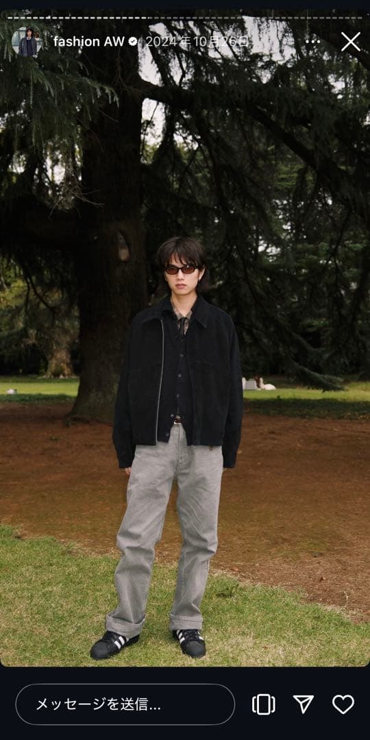 【深水光太 着用】OUR LEGACY EVENING POLO 44サイズ
