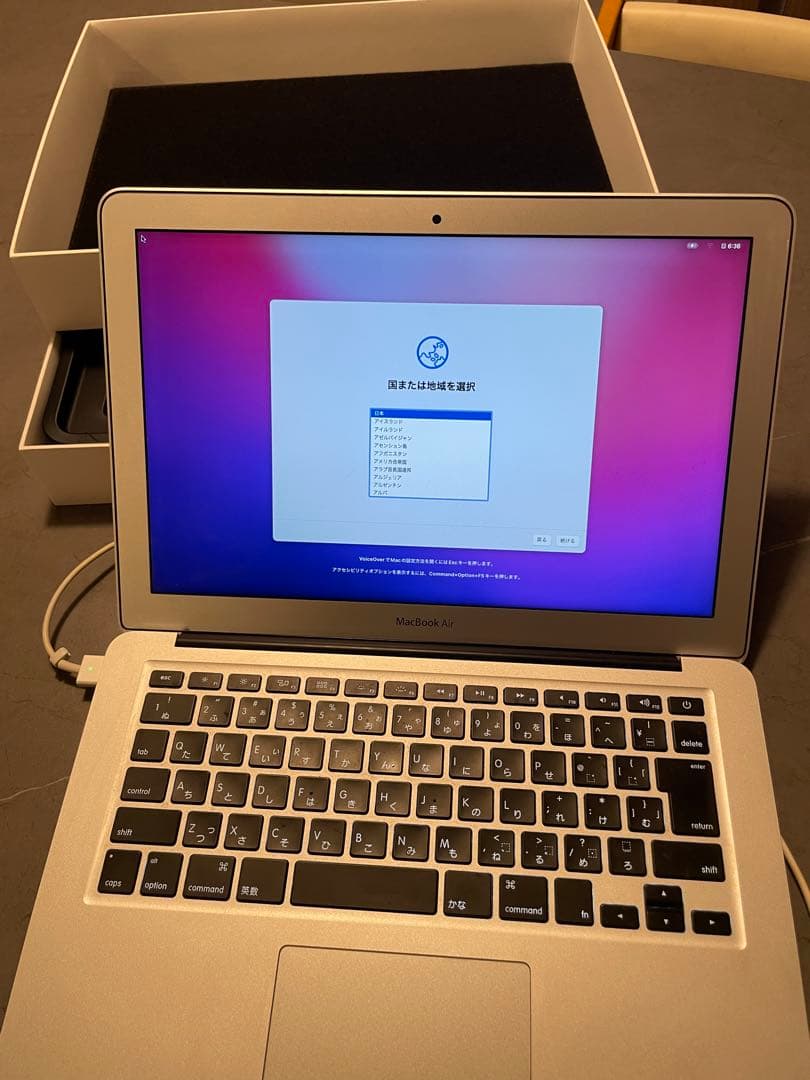 MacBook Air 13インチ 2017 / 8GB / 128GB