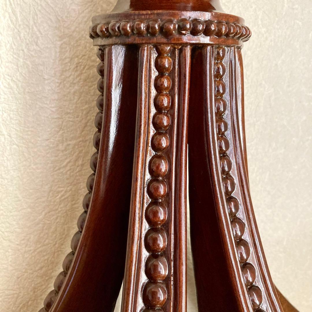 マホガニー　飾り棚　２点セット　壁掛け　装飾品　置物　インテリア　アンティーク