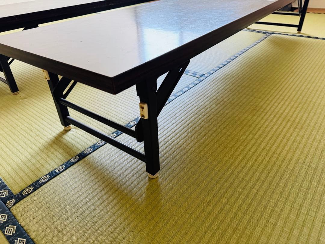 福岡発 KOKUYO コクヨ 会議テーブル 座卓 ロータイプ 180x45cm