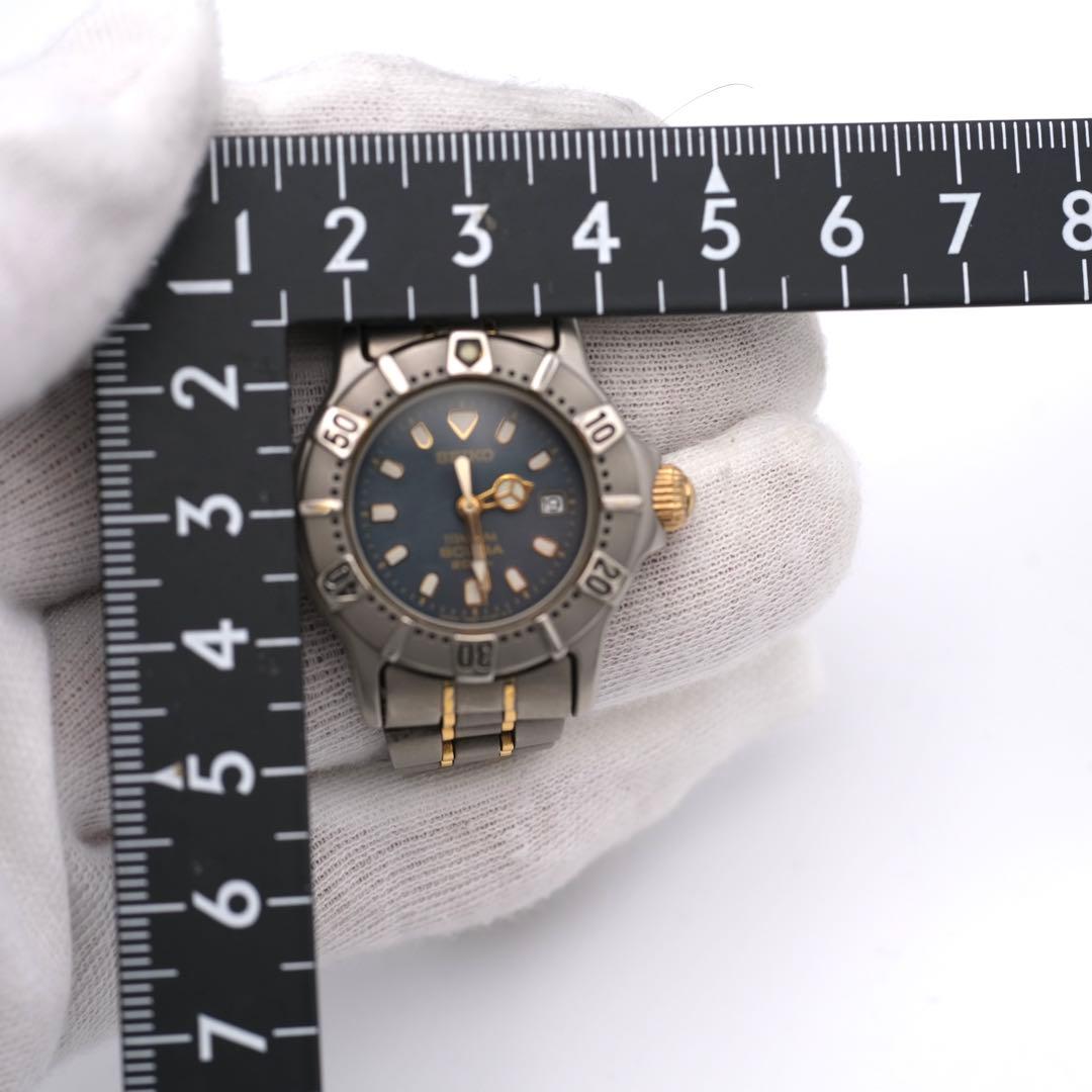 SEIKO セイコー TITANIUM SCUBA 軽量 7N85-0A10