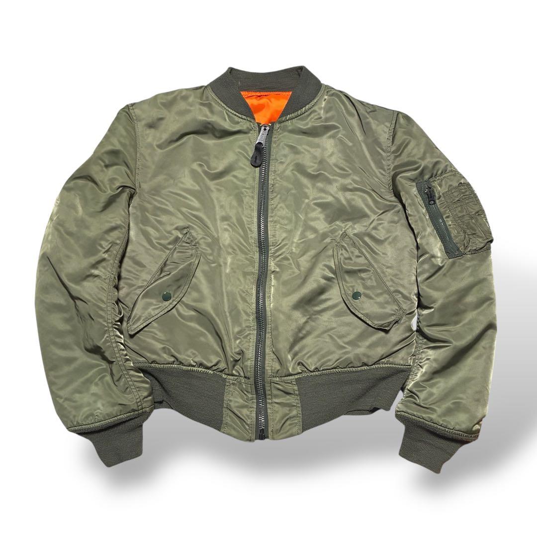 ジャケット・アウター 90s alpha reversible MA-1 flight jacket