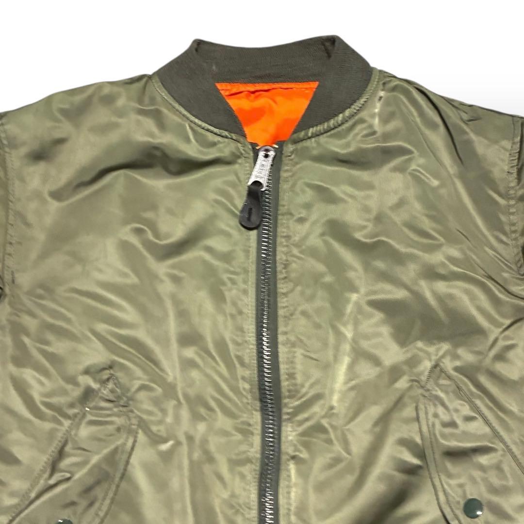 ジャケット・アウター 90s alpha reversible MA-1 flight jacket