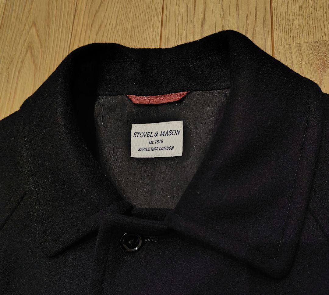 【最終価格】新品 Savile Row カシミヤ100% ステンカラーコート