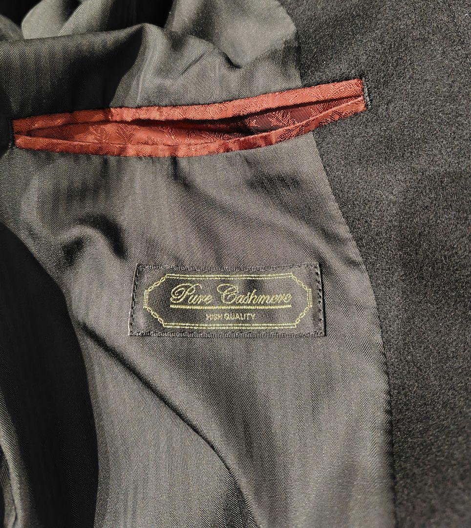 【最終価格】新品 Savile Row カシミヤ100% ステンカラーコート