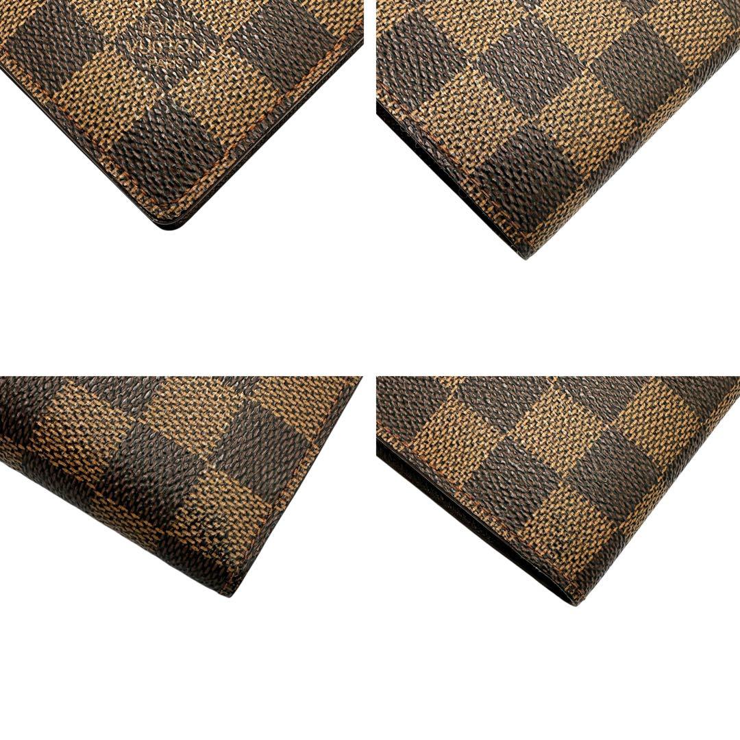 【極美品】ルイヴィトン ポルトフォイユ マルコ ダミエ 折り財布 CA0937