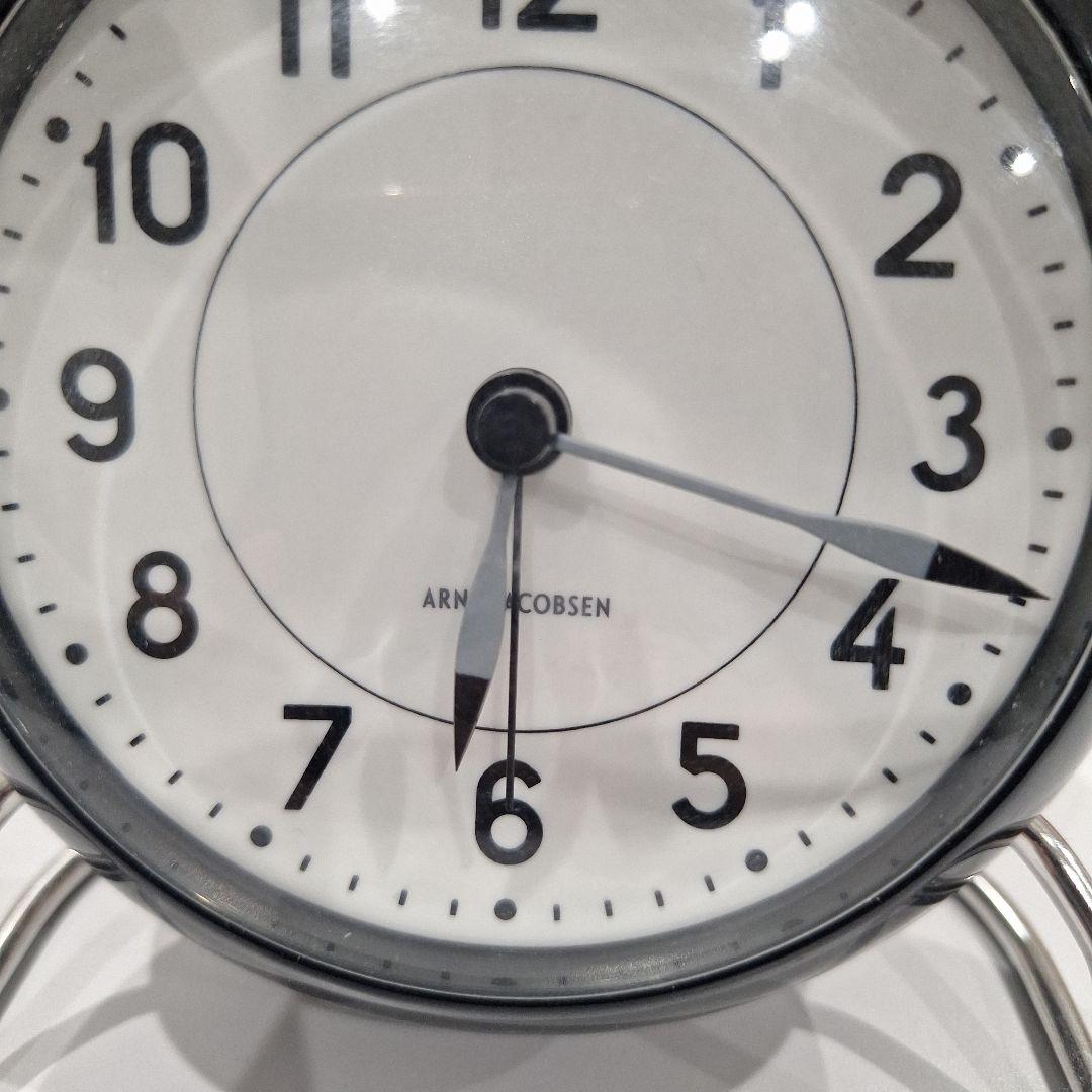 Arne Jacobsen アルネ ヤコブセン 置時計 黒
