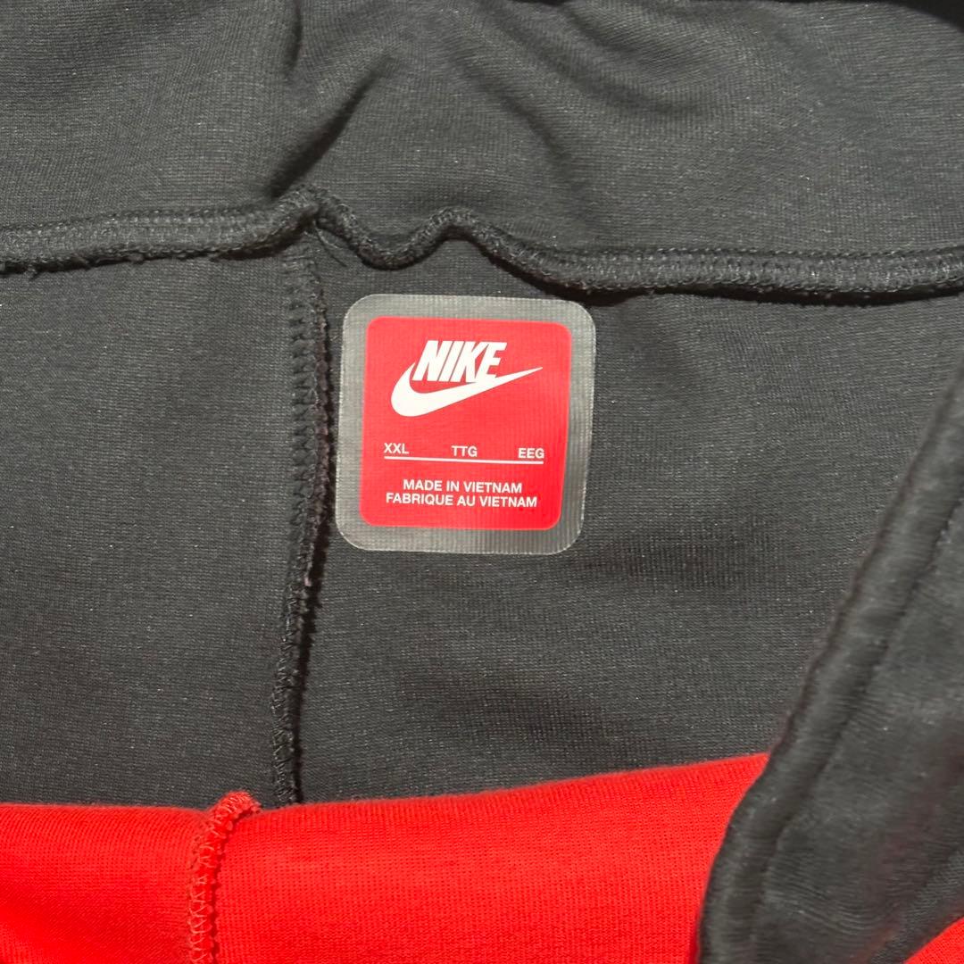 希少✨NIKE テックフリース BIGサイズ セットアップ レッド ブラック