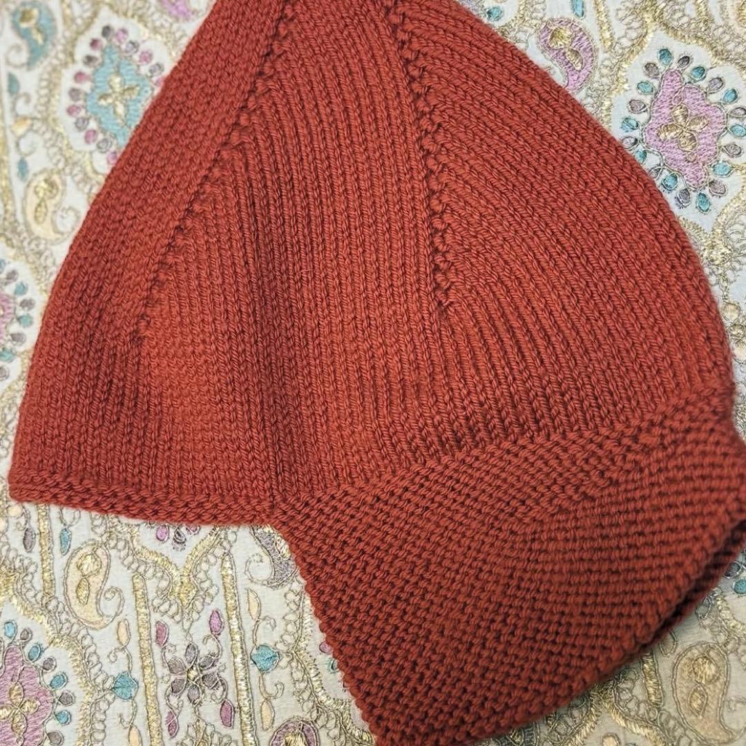 帽子 pointy peak hat garnet 2-4y misha&puff