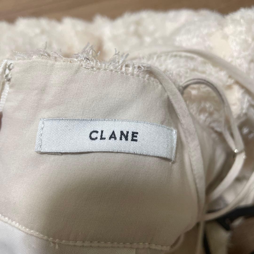 CLANE FRINGE CAMISOLE ALL IN ONE サイズ