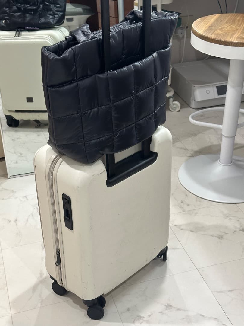 キルトグリッド トートバッグ 12L 撥水 軽量 トラベル対応