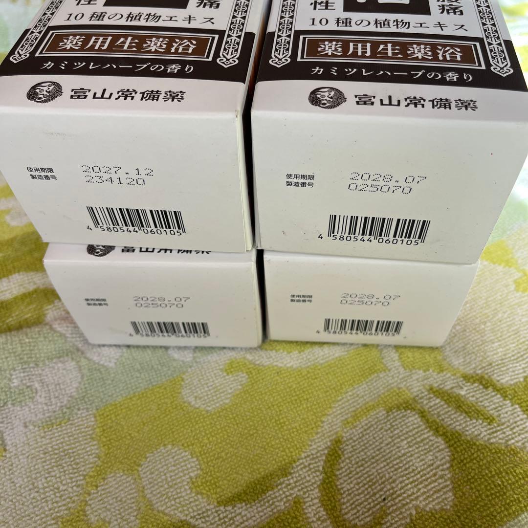 富山常備薬「常備浴」4本セット400ml