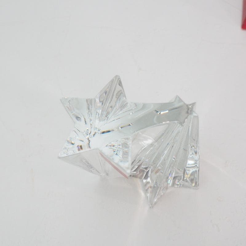 Baccarat クリスタル フラワーベース インテリア小物