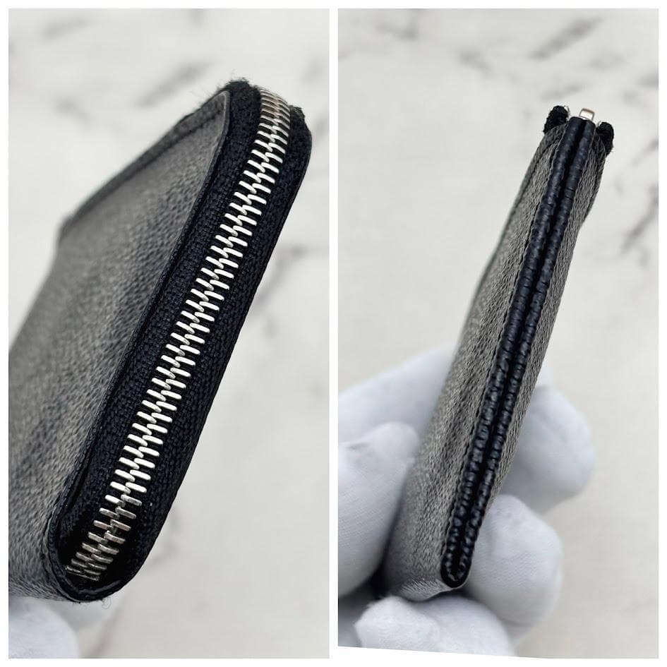 【極美品】ルイヴィトン　ダミエグラフィット　ポルトモネNM　ケース