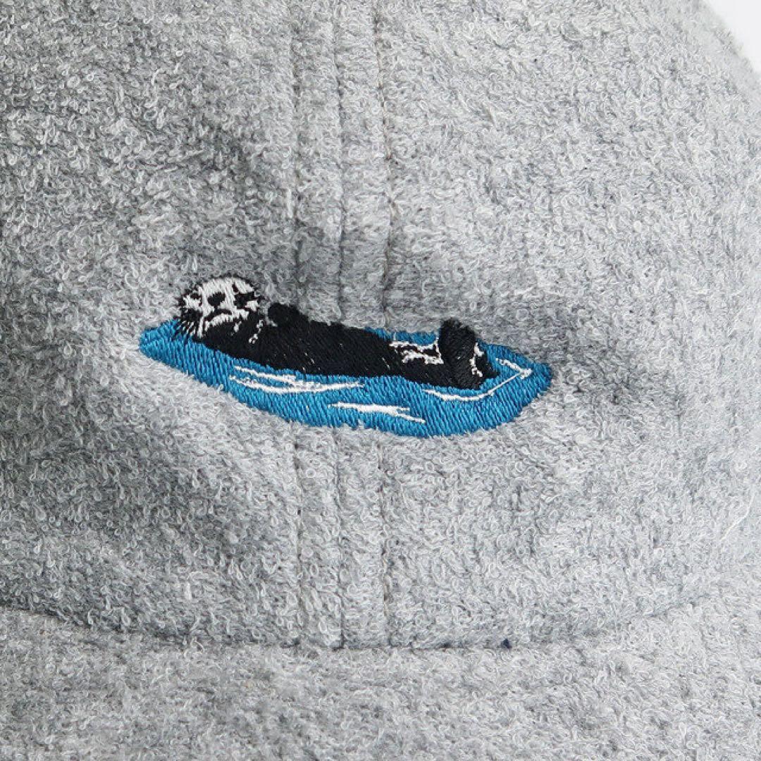 【お値引き依頼の方専用】新品タグ付　TEMBEA キャップ　ラッコ柄　グレー