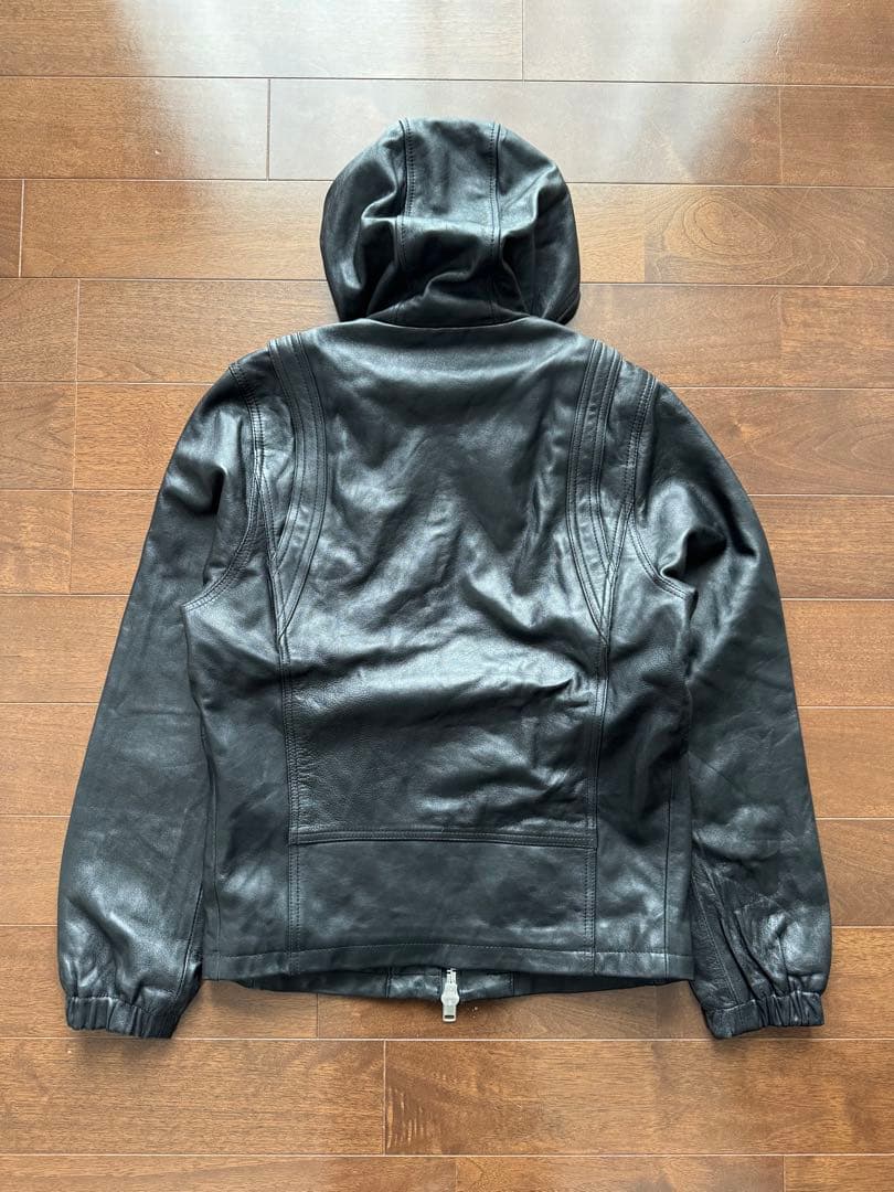 未使用品 HE A DL_INER フードレザー44 VANQUISH Y2K