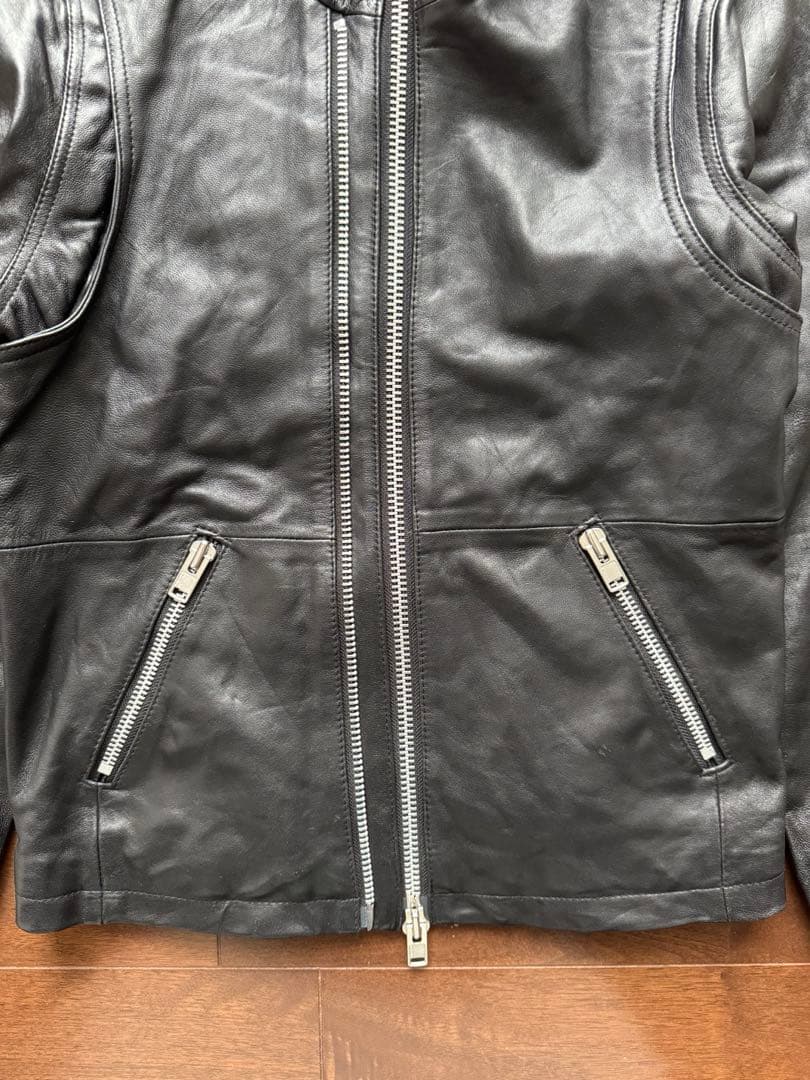 未使用品 HE A DL_INER フードレザー44 VANQUISH Y2K