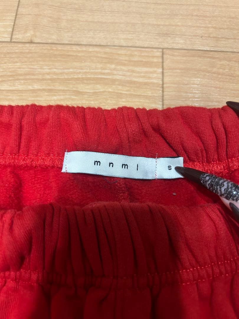 mnml フレア　スウェットパンツ