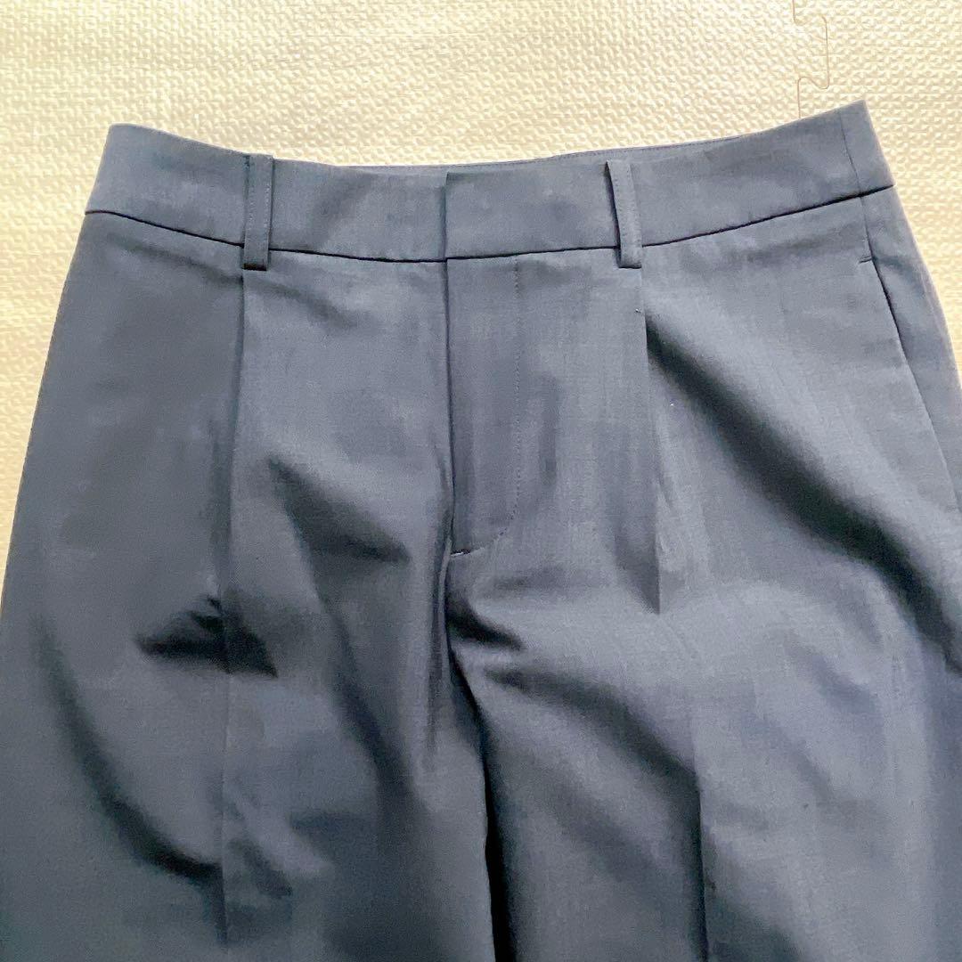 美品⚑グリーンレーベルリラクシング カチリラ パンツスーツ ネイビー 36 S