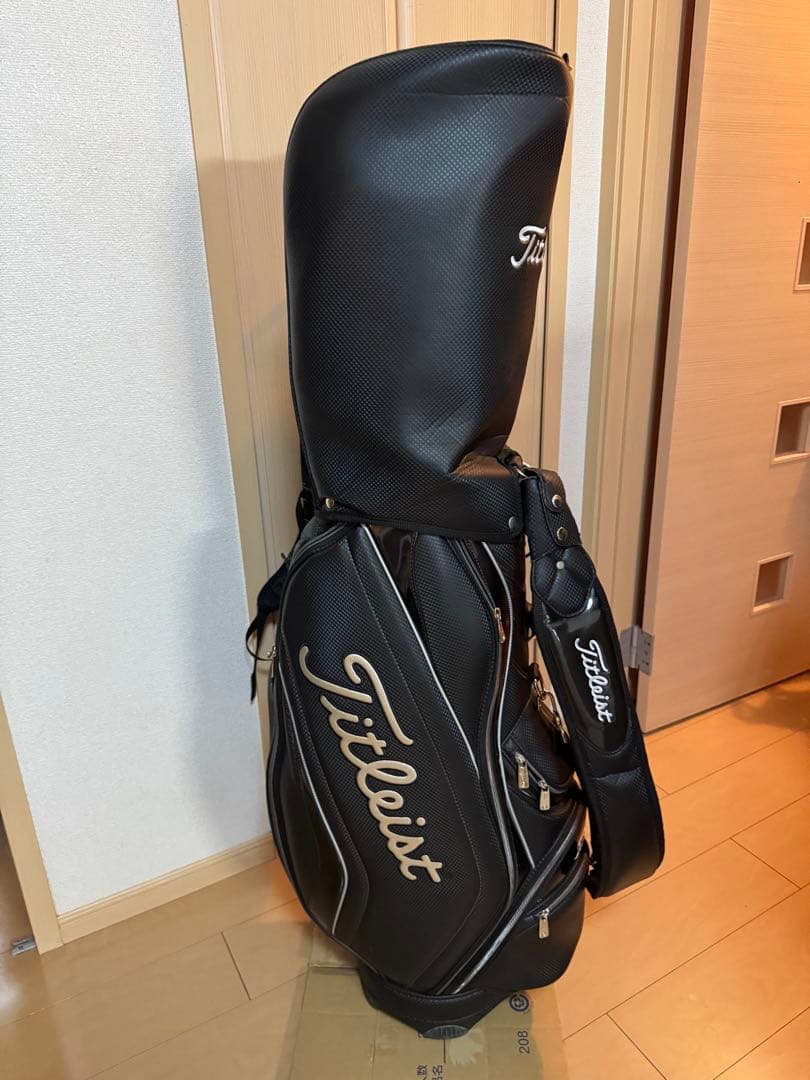 Titleist ゴルフキャディバッグ ブラック