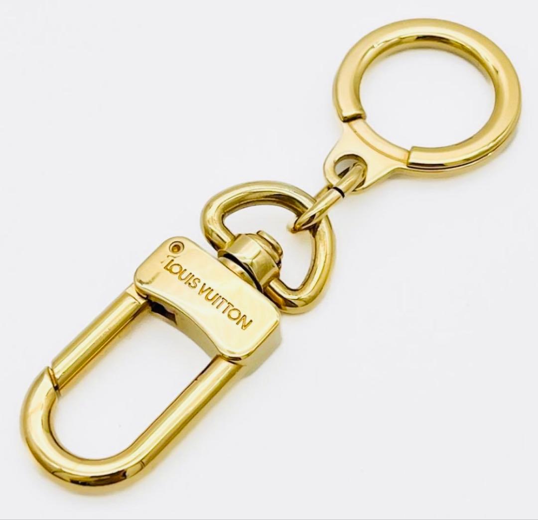 LOUIS•VUITTON アノクレ キーホルダー ゴールド (極美品)