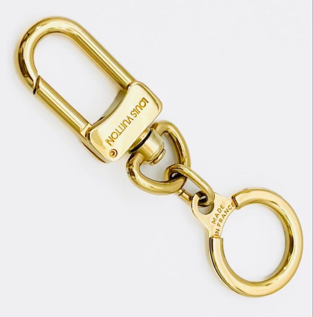 LOUIS•VUITTON アノクレ キーホルダー ゴールド (極美品)