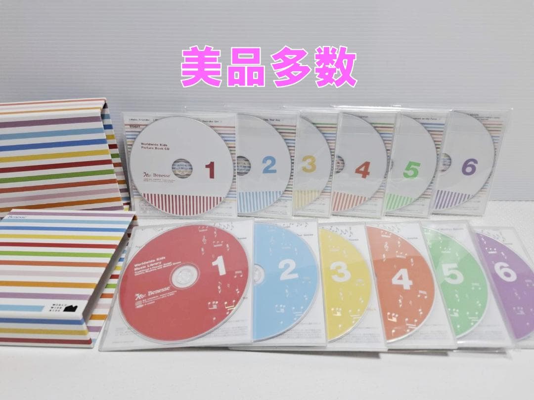 WWK ワールドワイドキッズ フォニックス付 Stage1~6 2018年DVD