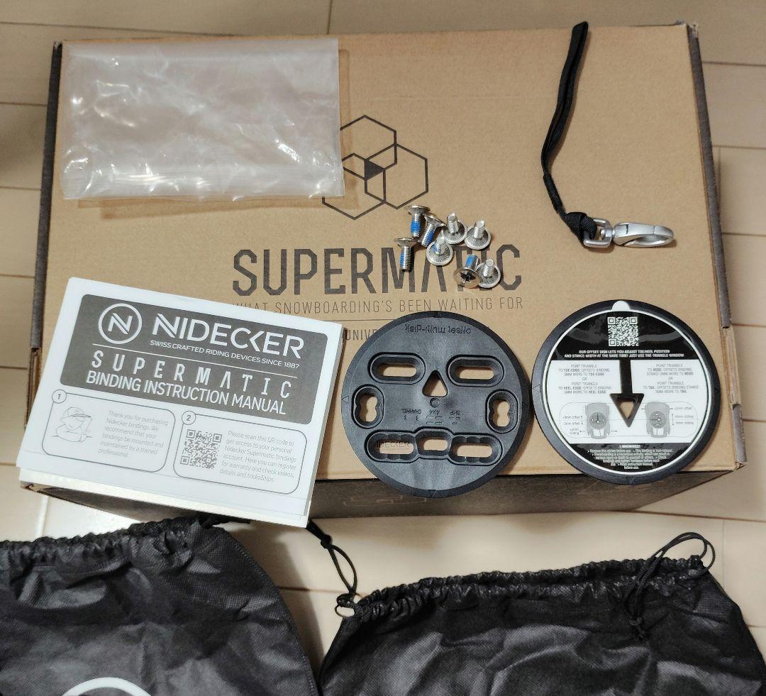 新品未使用 NIDECKER SUPER MATICスーパーマティック L