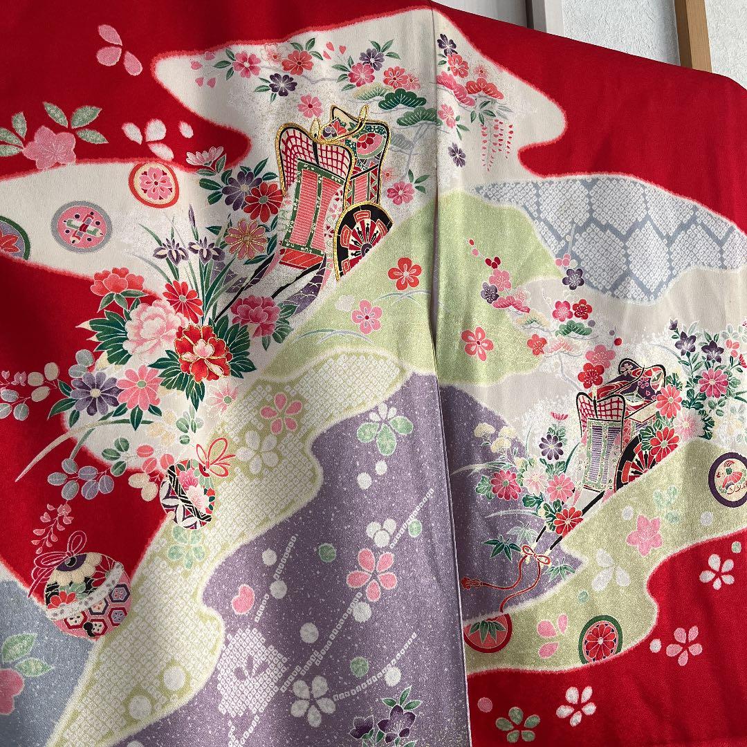 七五三 女の子 着物　宮参り