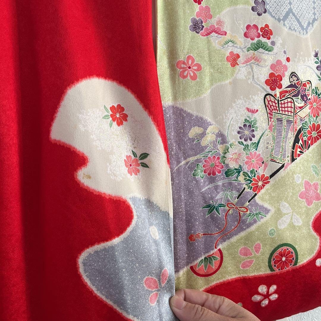 七五三 女の子 着物　宮参り