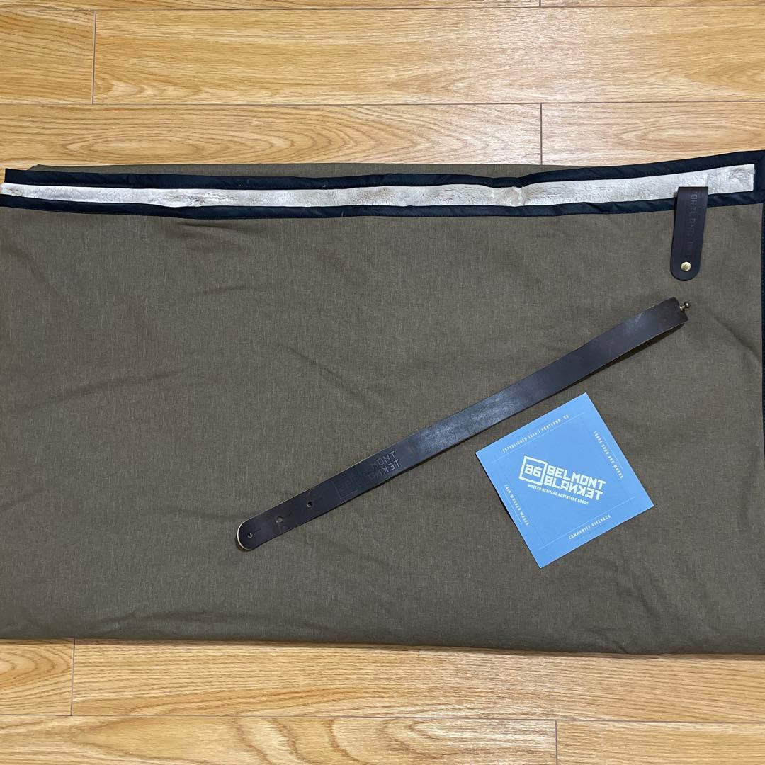 Belmont Blanket ベルモントブランケット Brown