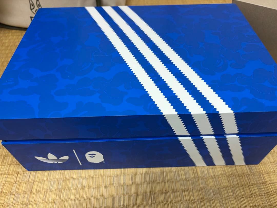 靴 adidas SUPERSTAR VINTAGE BAPE atmos 27.5