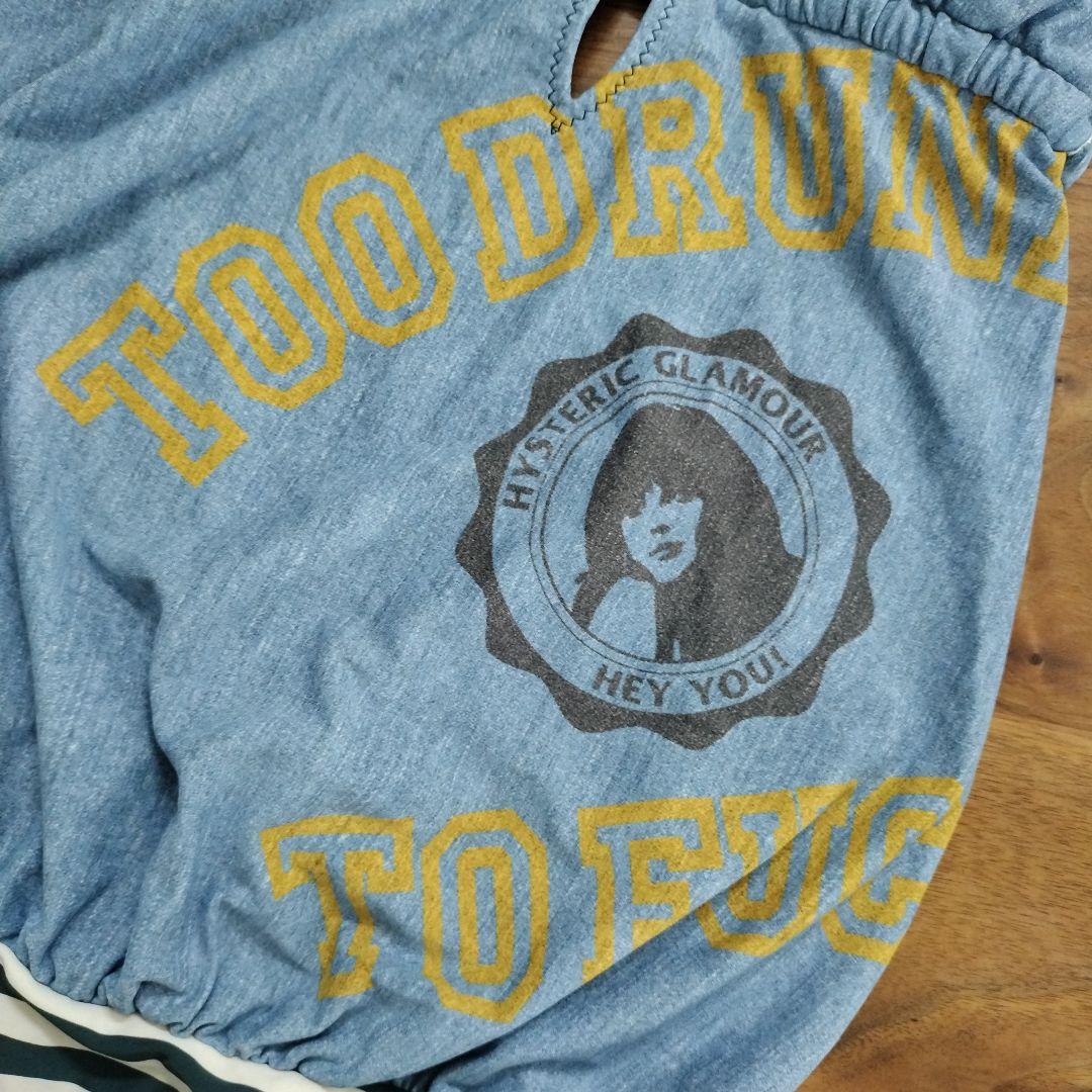 HYSTERIC GLAMOUR デニム風ワンピース水着