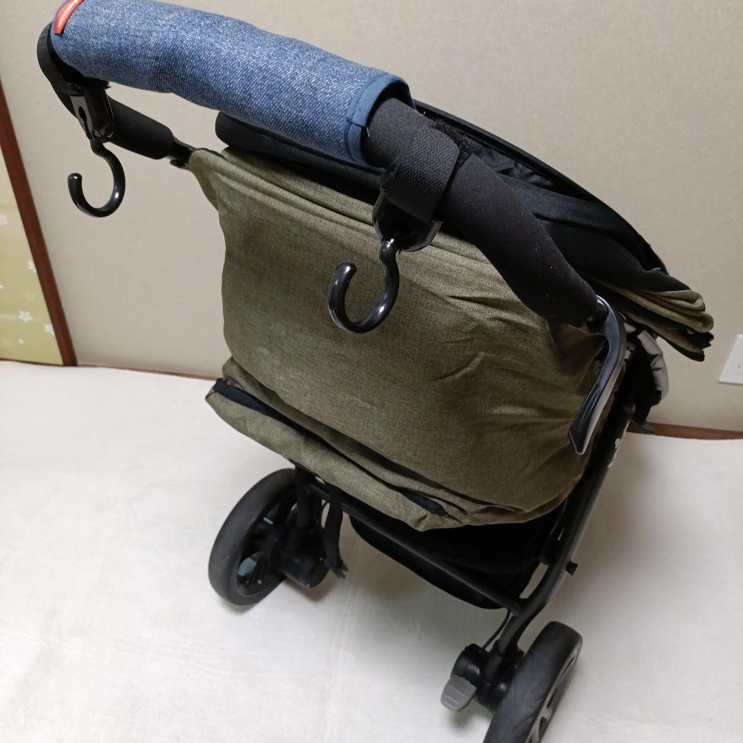【美品】KATOJI Joie ジョイー ライトトラックス ベビーカー オリーブ