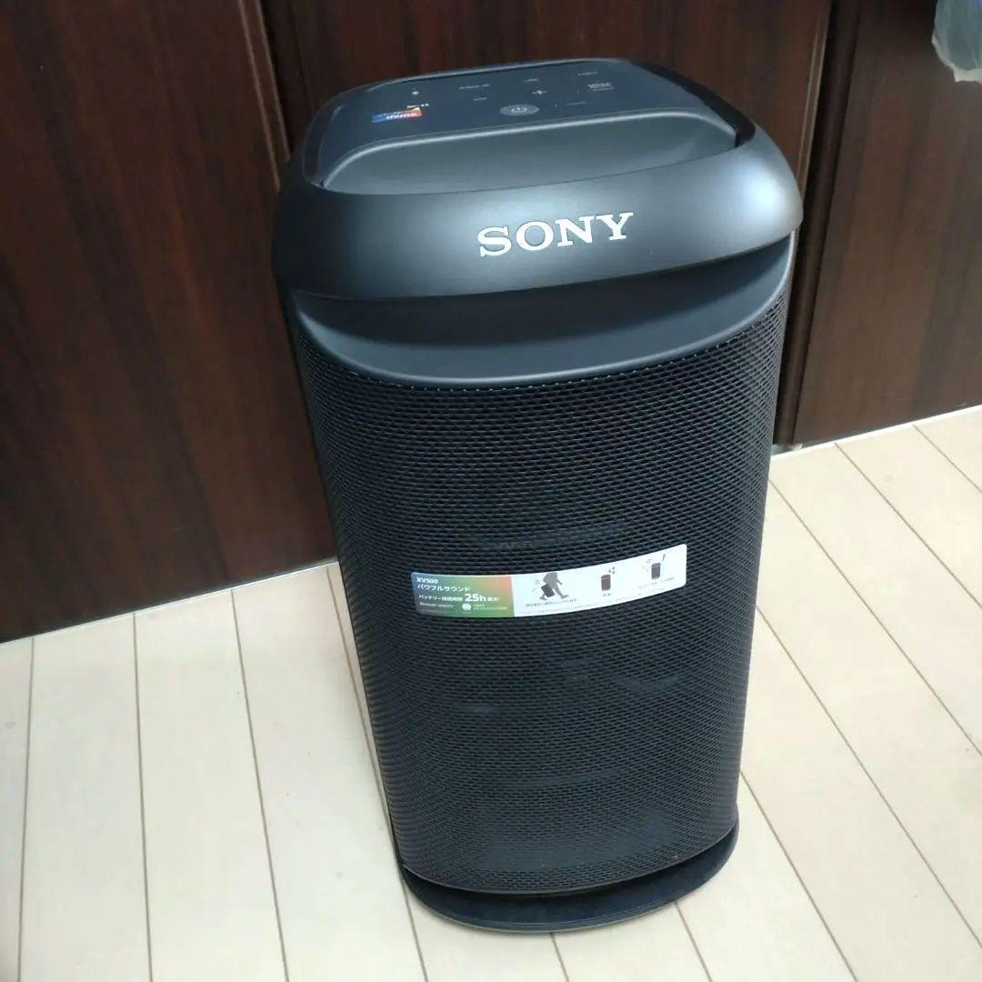 【美品】SONY Bluetooth スピーカー SRS XV-500　ブラック