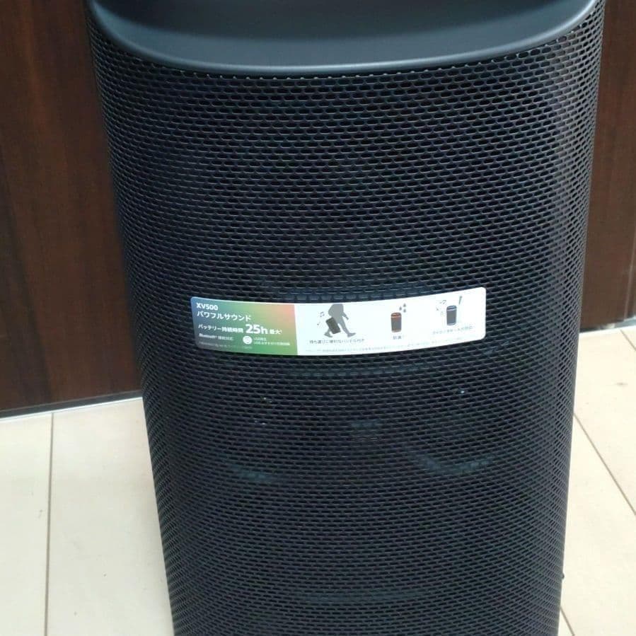 【美品】SONY Bluetooth スピーカー SRS XV-500　ブラック