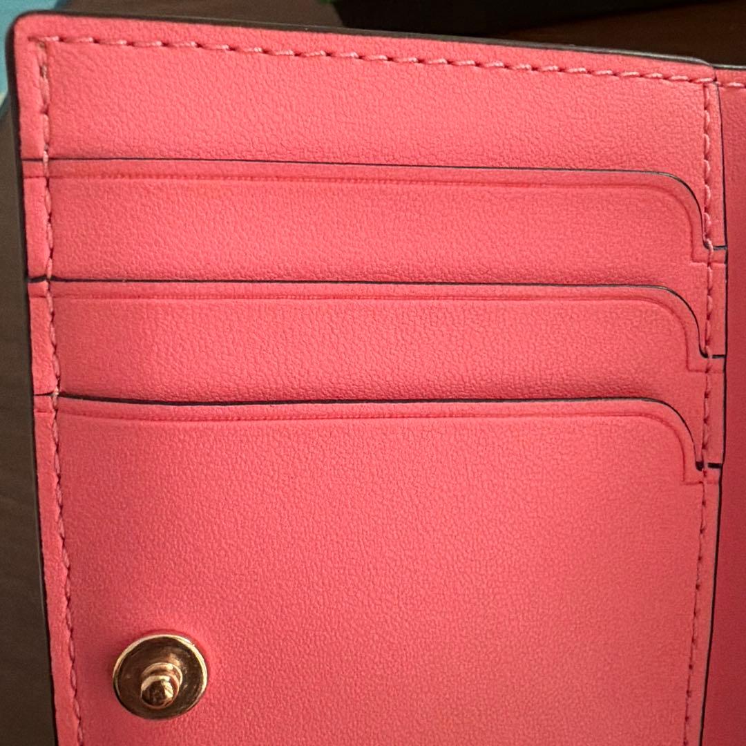 kate spade 二つ折り財布 ピンク