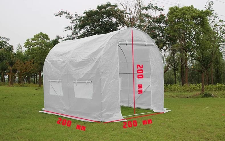THE PRODUCT 温室ビニールハウス 温室ハウス 園芸 2m×2m×2m