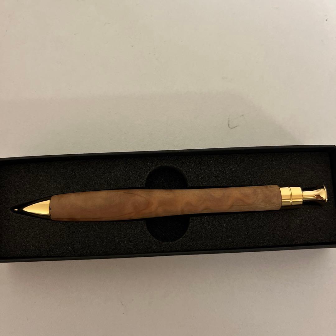 こぶた工房　木軸シャーペン0.5mm　日光杉極上杢