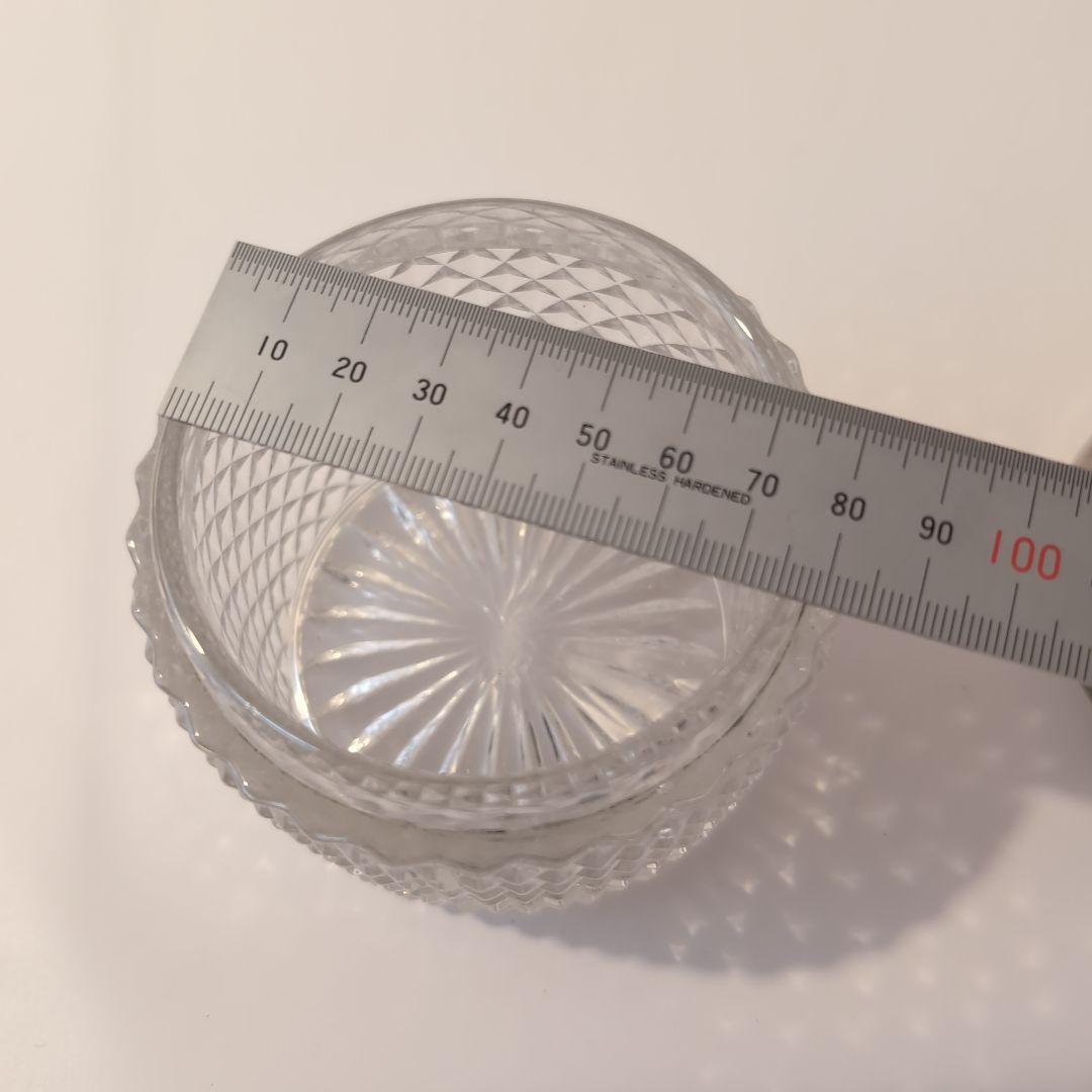 小物入れ　アンティーク　ガラス