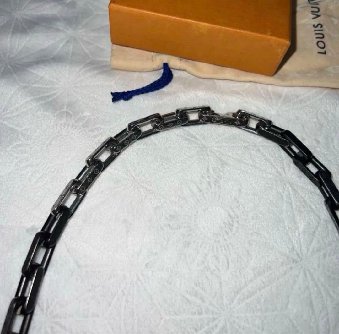 販売証明有　Louis Vuitton メタルチェーンネックレス