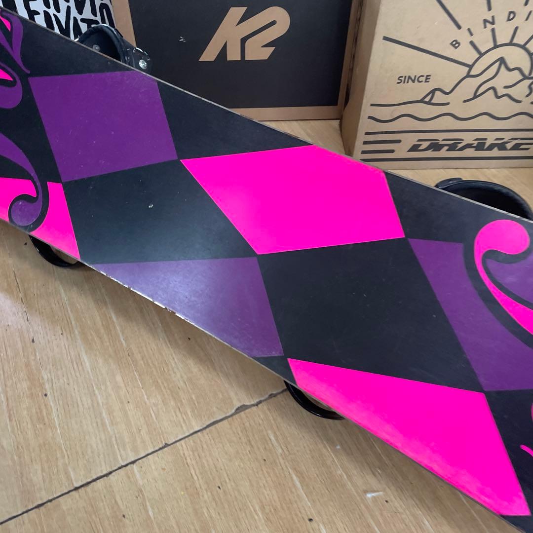 K2×RIDE　希少130代　バイン付　ライド　スノーボードセット