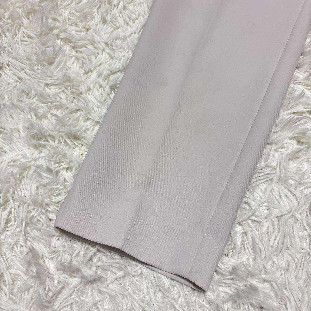 PLST　プラステ　セットアップ　ノーカラー　ボタンレス　ベージュ　Mサイズ