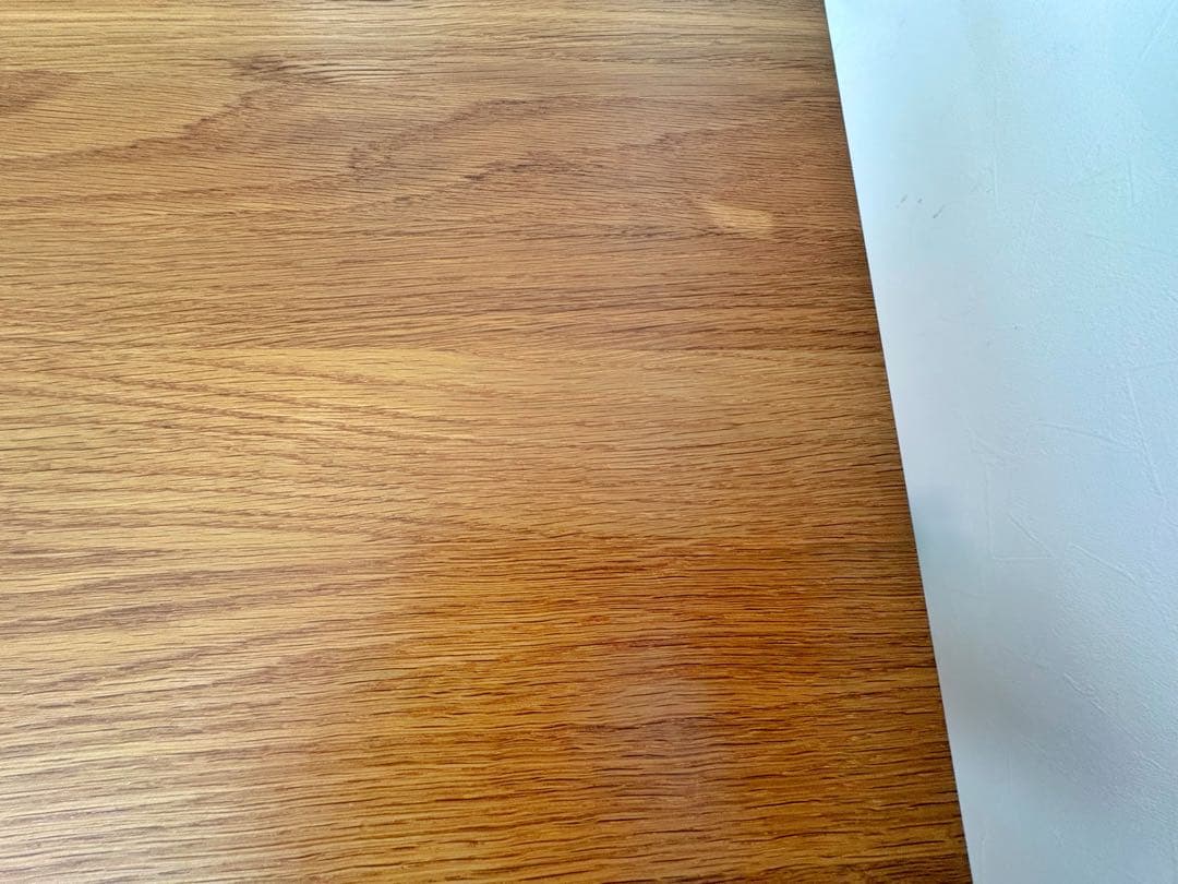 ダイニングテーブル180cm 無印良品 廃版 オーク材 無垢 オイル塗装