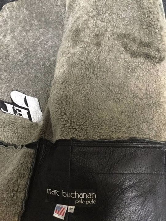 ペレペレ マークブキャナン ムートンコート 本革 B-3 acne ZARA
