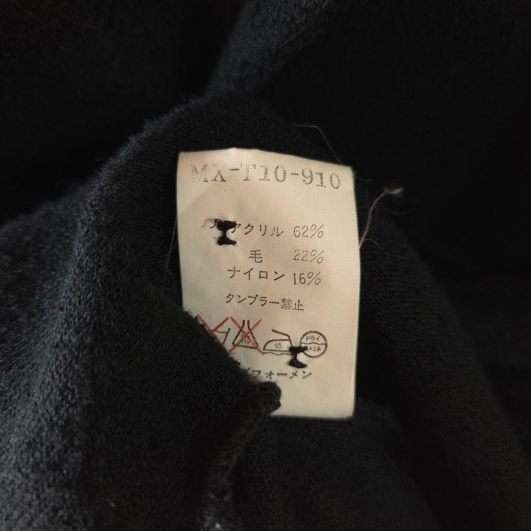 90's Y's for men ニットジャケット ブラック ワイズフォーメン