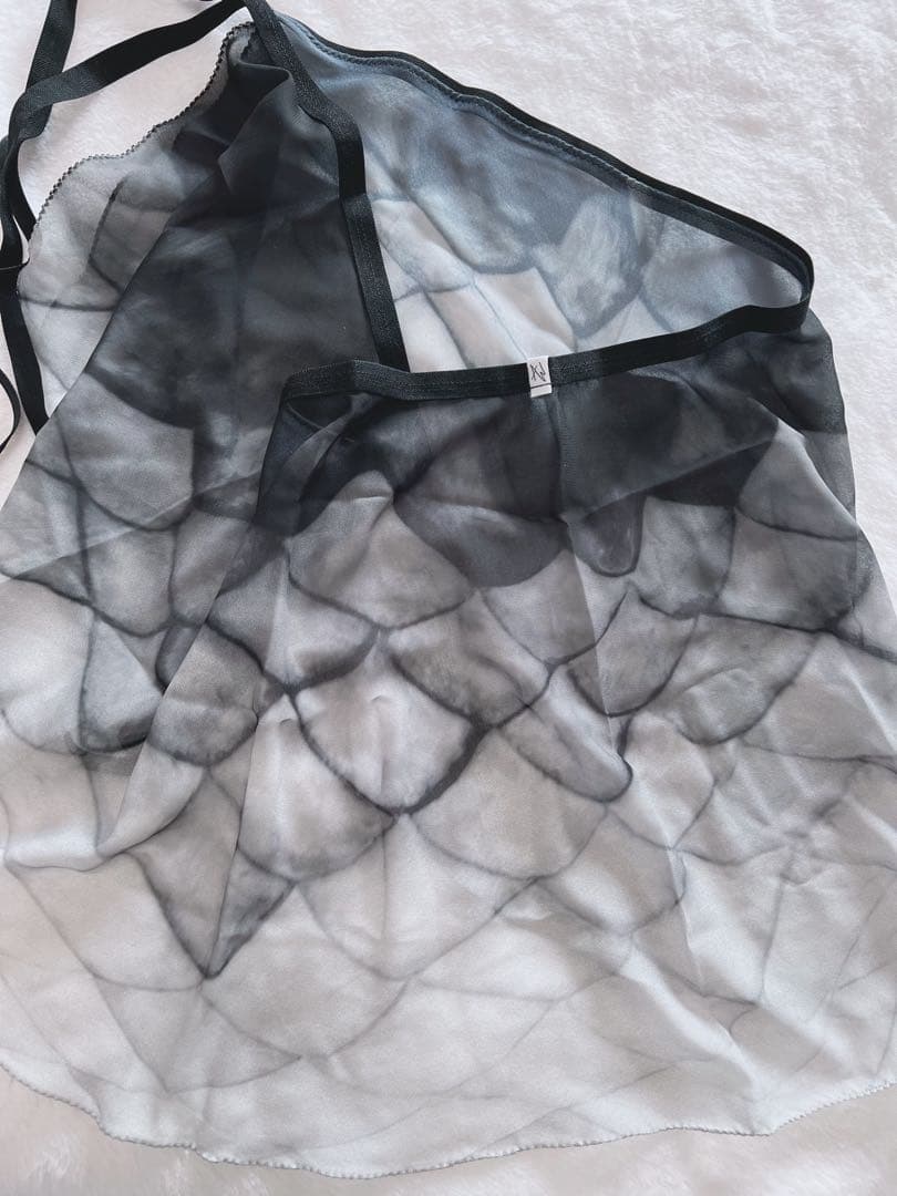 Designed by Alice バレエスカートSomefish 黒白ショート