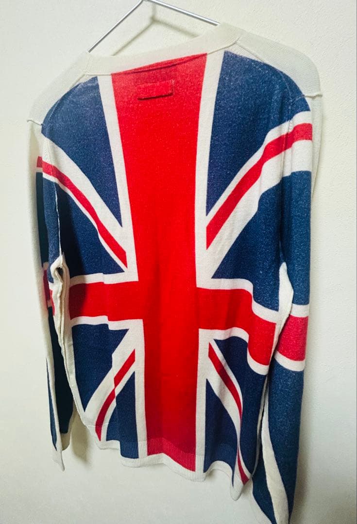 今日までの価格★D&G ユニオンジャック カーディガン　Mサイズ