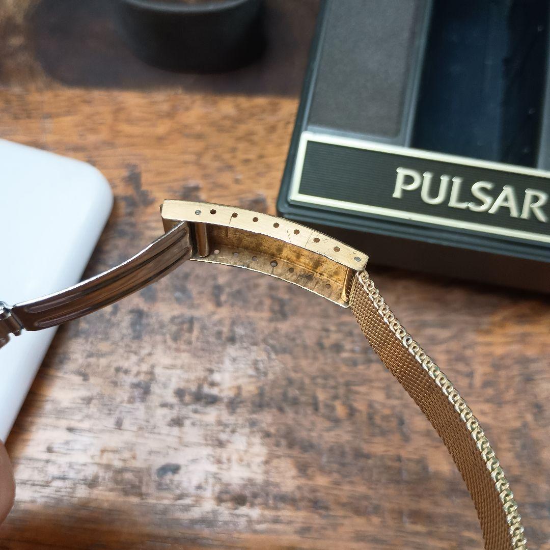 Pulsar デジタル腕時計 ゴールド 1970年代物 希少